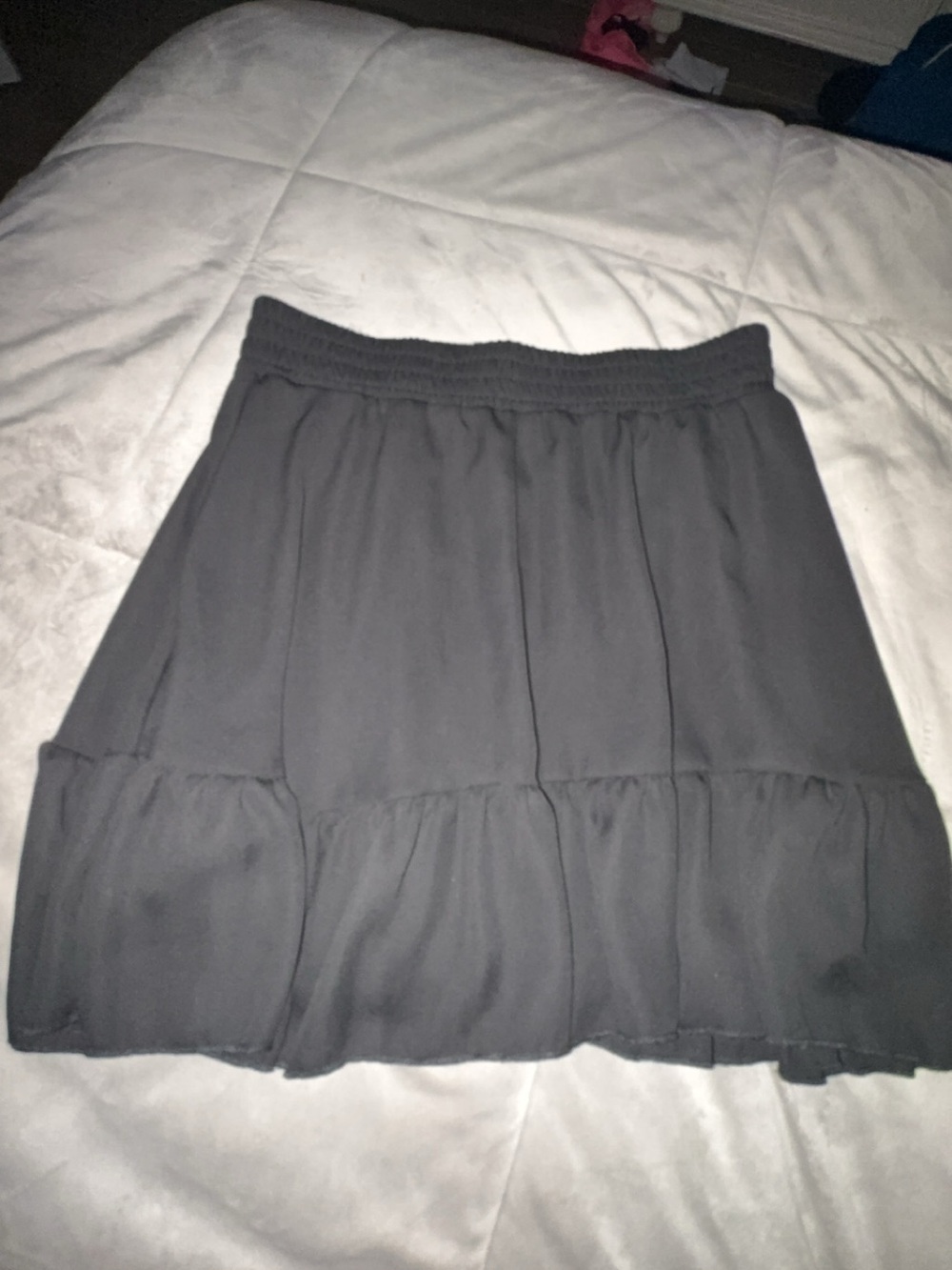 Classic Black Tiered Women’s Skirt